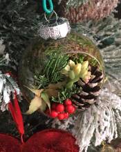 ornament with succulents